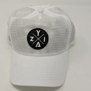 ZYIA Active White Mesh Hat NWT